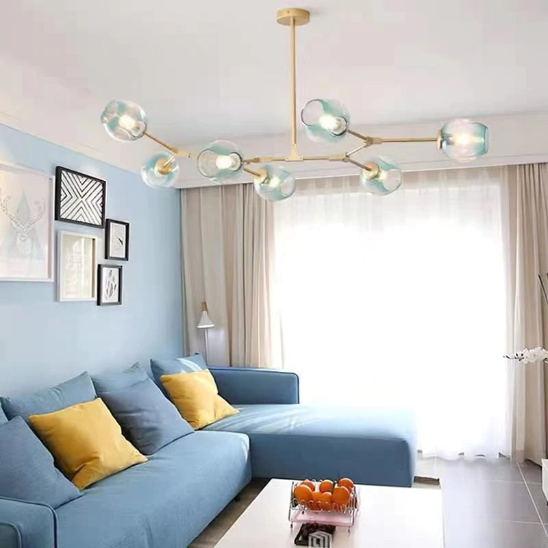 Clear Bubble Nordic Glass Pendant Light