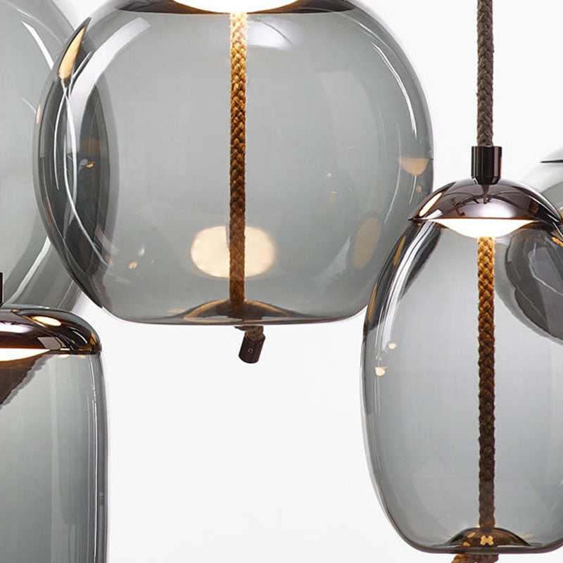 Energy Efficient LED Nordic Glass Pendant Light