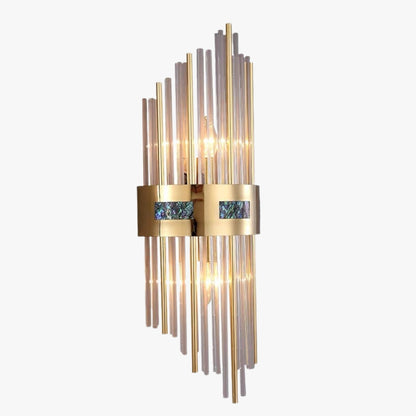Warm White Dimmable 18cm Diameter Bedside Light Crystal Wall Lamp