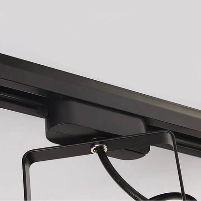 Semi Flush Mount Rotating Industrial Ceiling Light