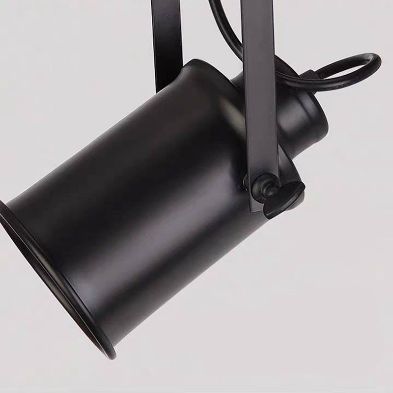 Semi Flush Mount Rotating Industrial Ceiling Light