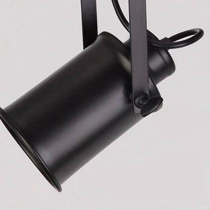 Semi Flush Mount Rotating Industrial Ceiling Light