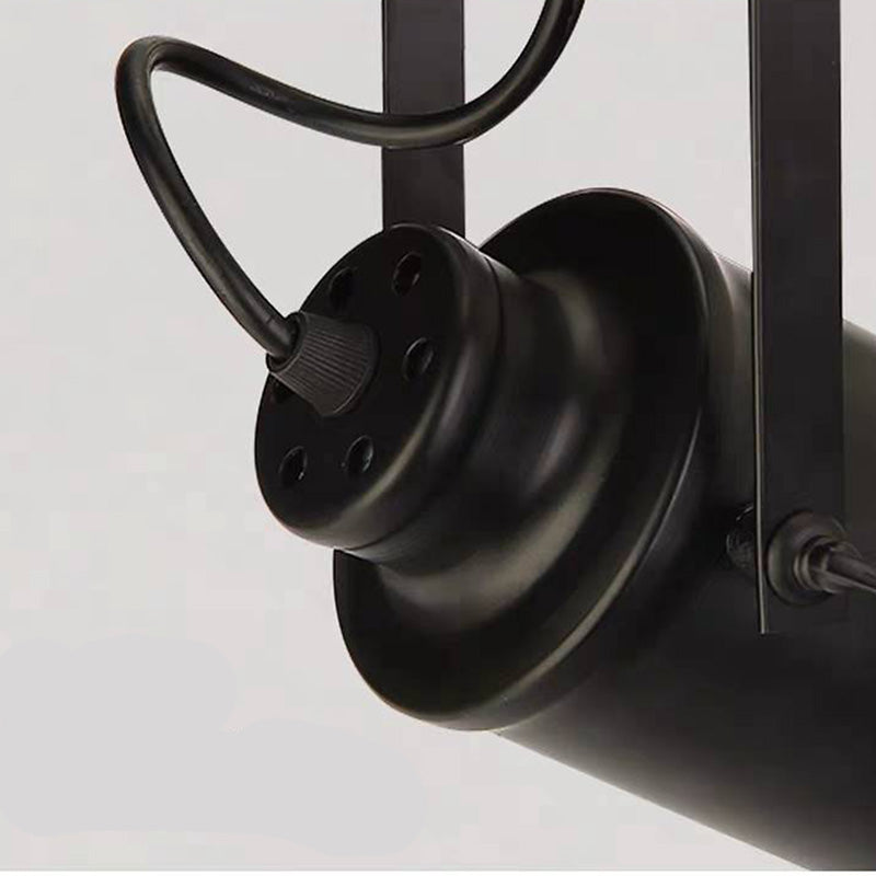 Semi Flush Mount Rotating Industrial Ceiling Light