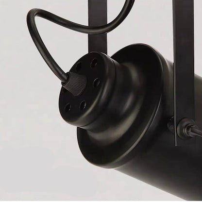 Semi Flush Mount Rotating Industrial Ceiling Light