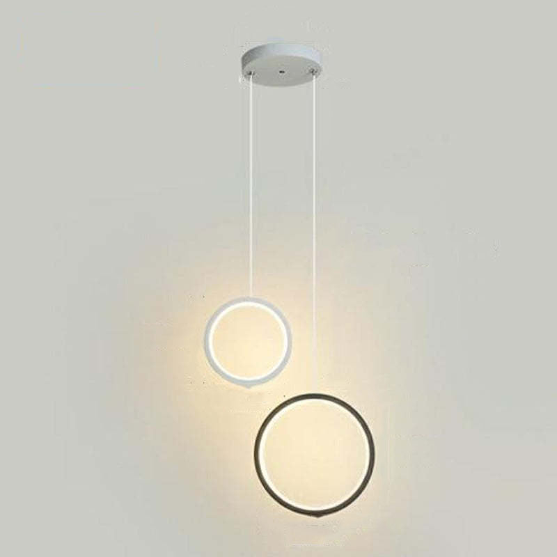Smart Dimmable LED Pendant Light Fixture for Premium Living Room