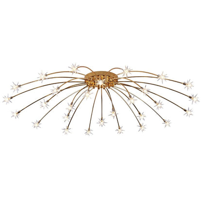 Flush Mount Ceiling Light Aurora Starry Art Deco