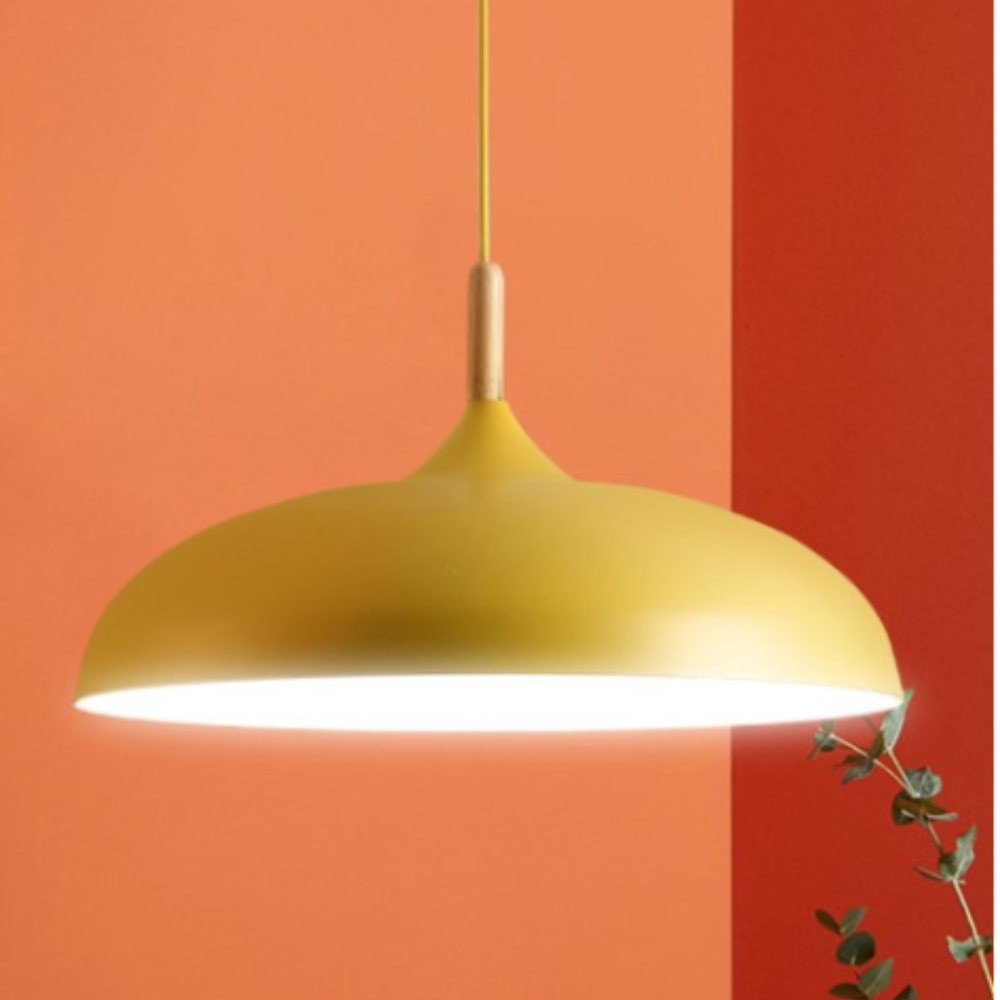 Dining Room Modern Dome Pendant Light With Soft Glow
