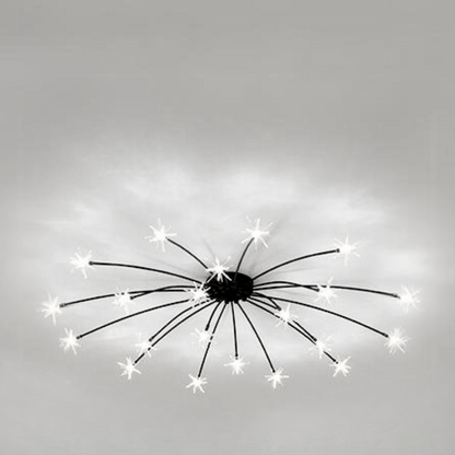 Flush Mount Ceiling Light Aurora Starry Art Deco