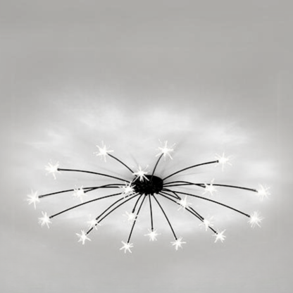 Flush Mount Ceiling Light Aurora Starry Art Deco