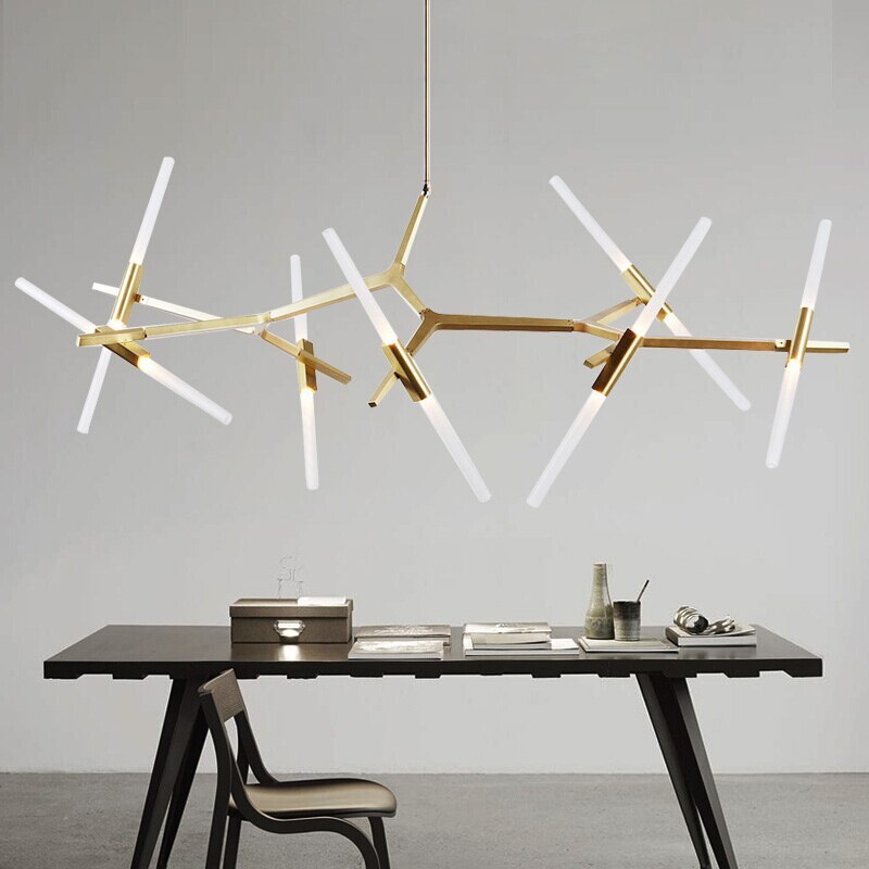 Dual Finishes Rotatable Pendant Light Arisha