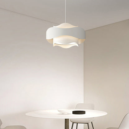 Ambient Glow Flower Pendant Light Art Deco