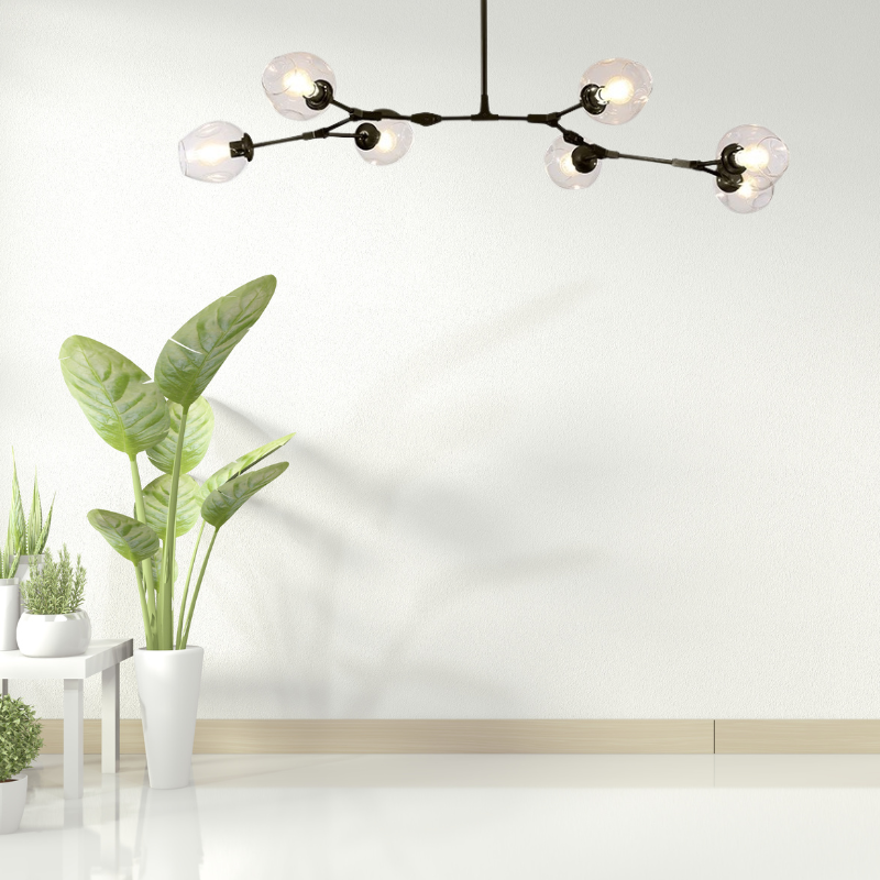 Clear Bubble Nordic Glass Pendant Light