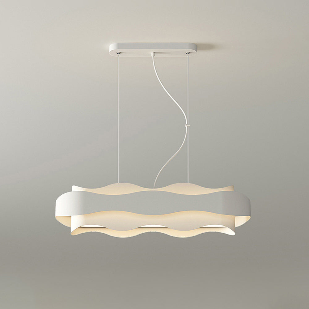 Ambient Glow Flower Pendant Light Art Deco