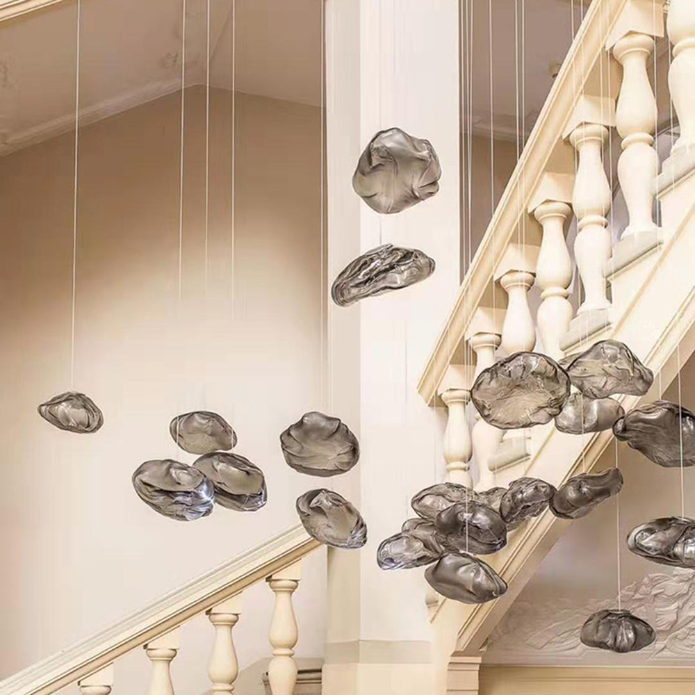 Ambient Glow Glass Globe Minimalist Pendant Light