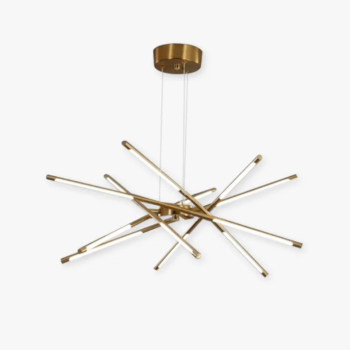 Architectural Bar Design Black Gold Pendant Light