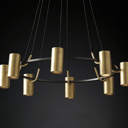 Pendant Gold Light With Glow White Warm