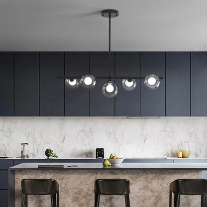 Ambient Dining Illumination Nordic Linear Pendant Light