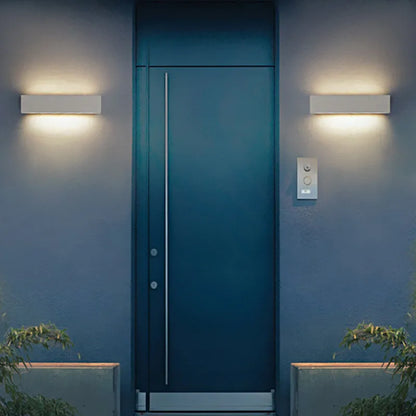 Outdoor Monochrome Led Wall Light For Exterior Use