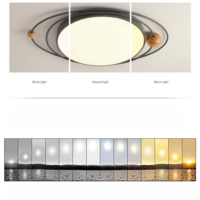Five Colours Two Sizes Galaxy Ceiling Light NebulaGlow