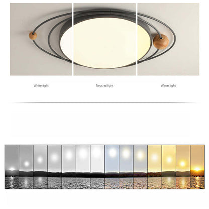 Five Colours Two Sizes Galaxy Ceiling Light NebulaGlow