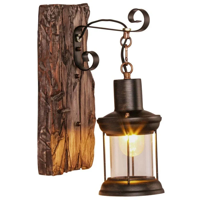Metal Finish Industrial Heritage Wall Light