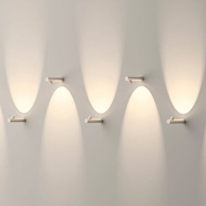 White And Black Contemporary Outdoor Waterproof Wall Light