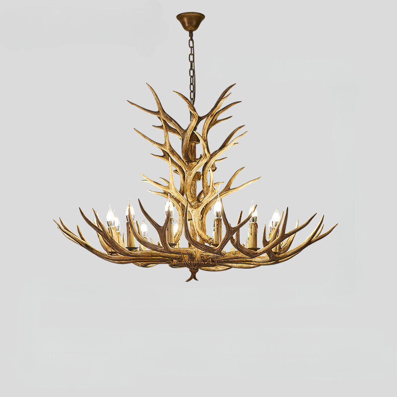 LED Pendant Light in Durable Nordic Wood and Metal