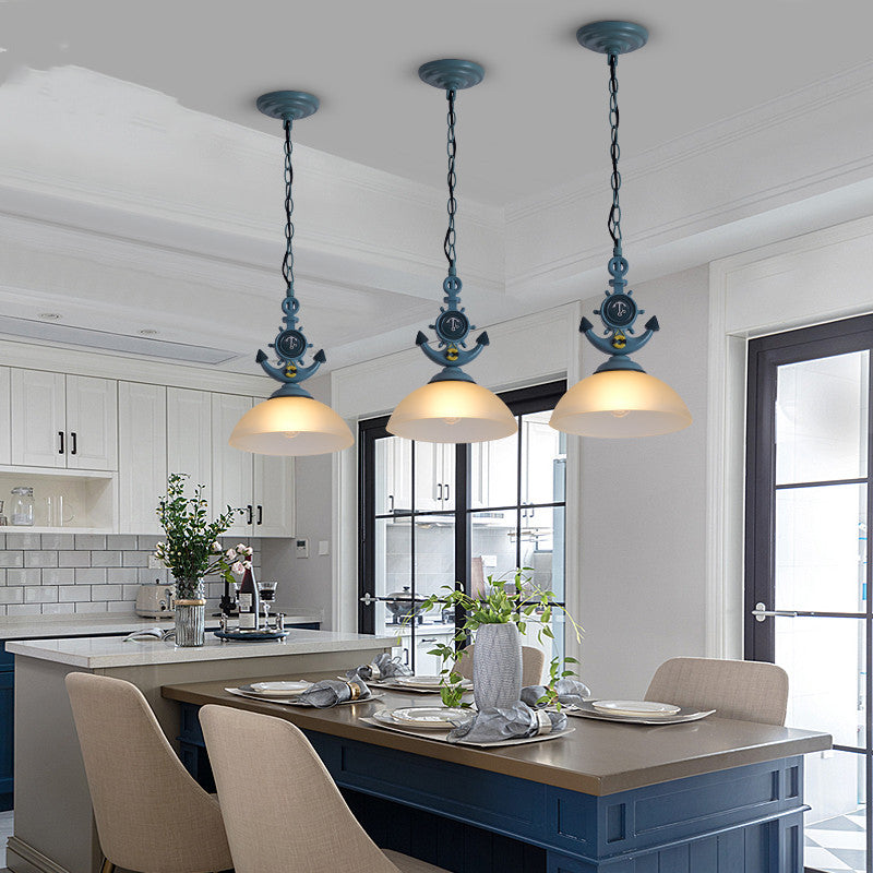 Black Glass LED Pendant Light For Ambient Living And Dining Lighting