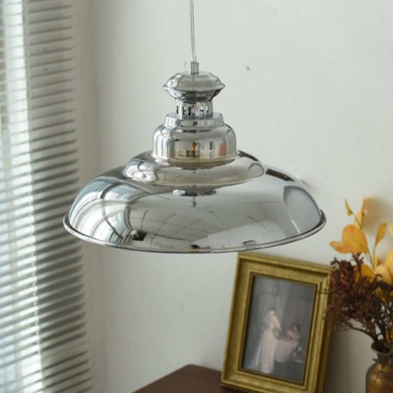 Durable Chrome Finish Industrial LED Pendant Light