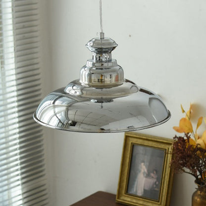 Durable Chrome Finish Industrial LED Pendant Light
