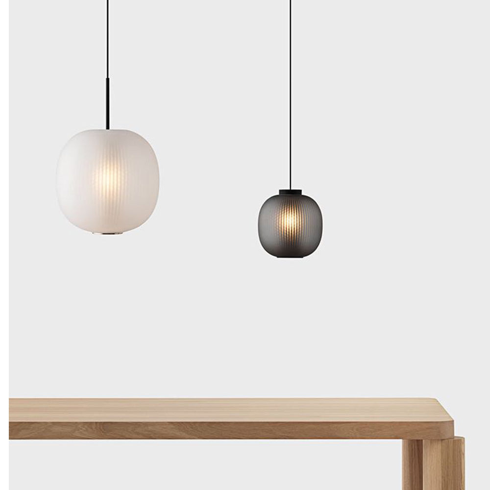 Pendant Light For Warm Ambience Frosted Glass Cylinder