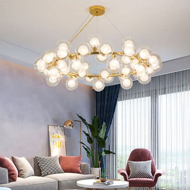 Pendant Light For Elegant Ambience Modern Gold Bubble