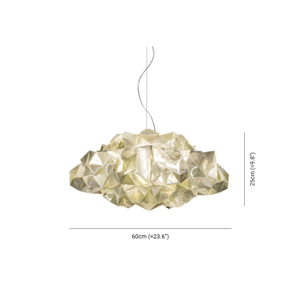 Modern Style Pendant Light With Lightweight Acrylic