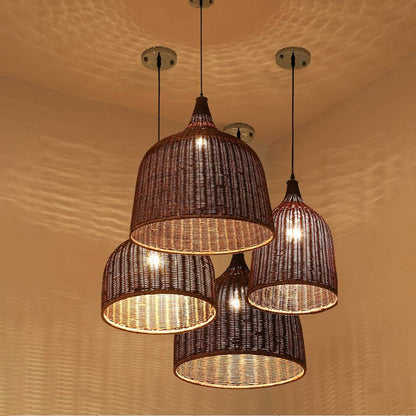Cozy Ambient Lighting Two Color Pendant Light