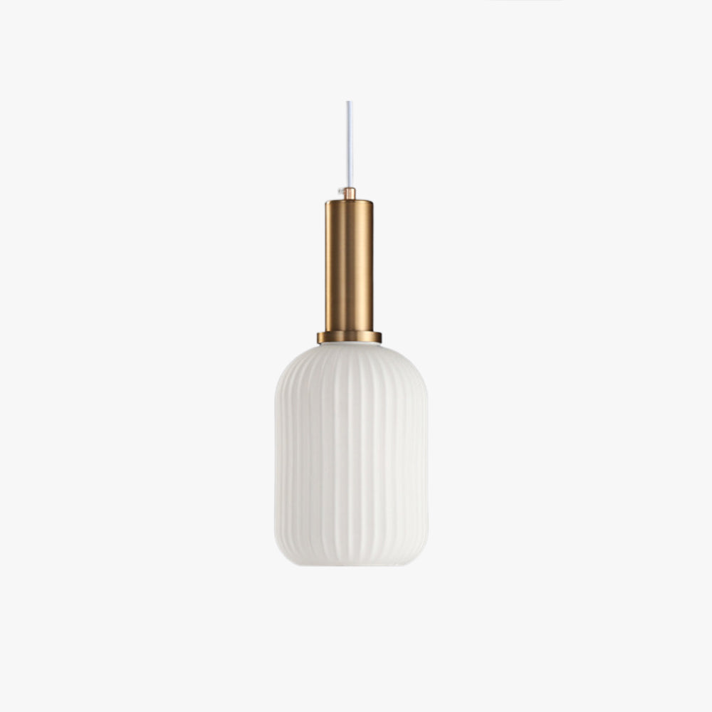 Soft Warm White Glow Bubble Glass Pendant Light