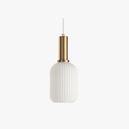 Soft Warm White Glow Bubble Glass Pendant Light