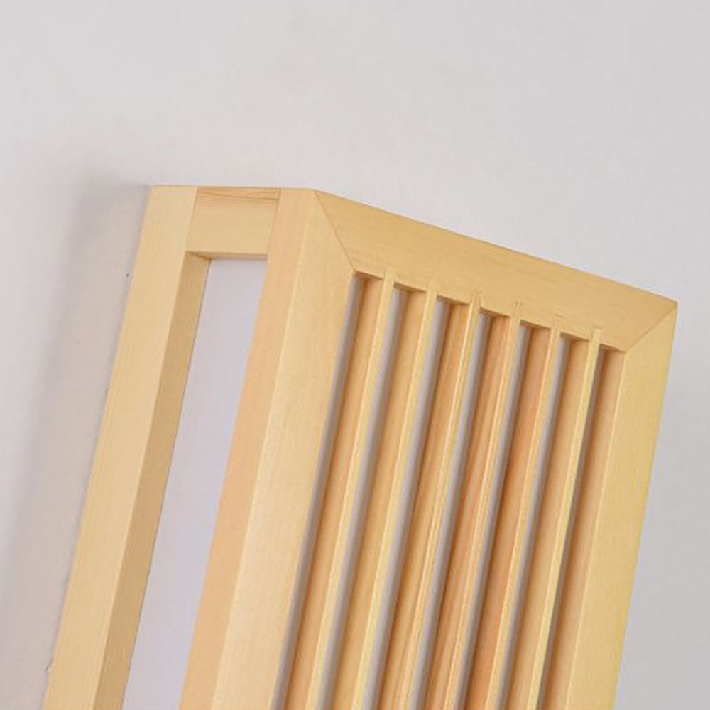 Rectangular Rustic Wood Bedroom Light Havenwood Wall Lamp