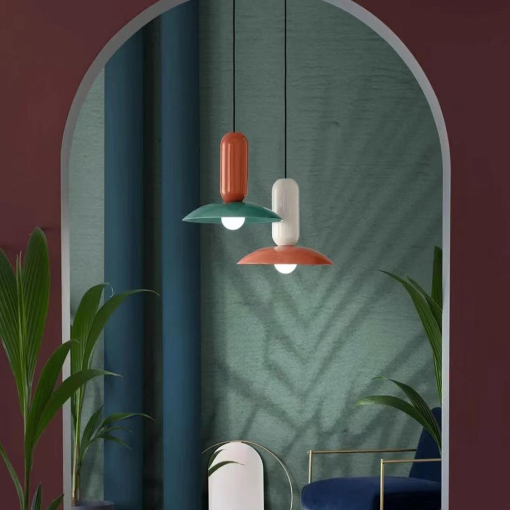 Durable Metal Nordic Pendant Colorful Light