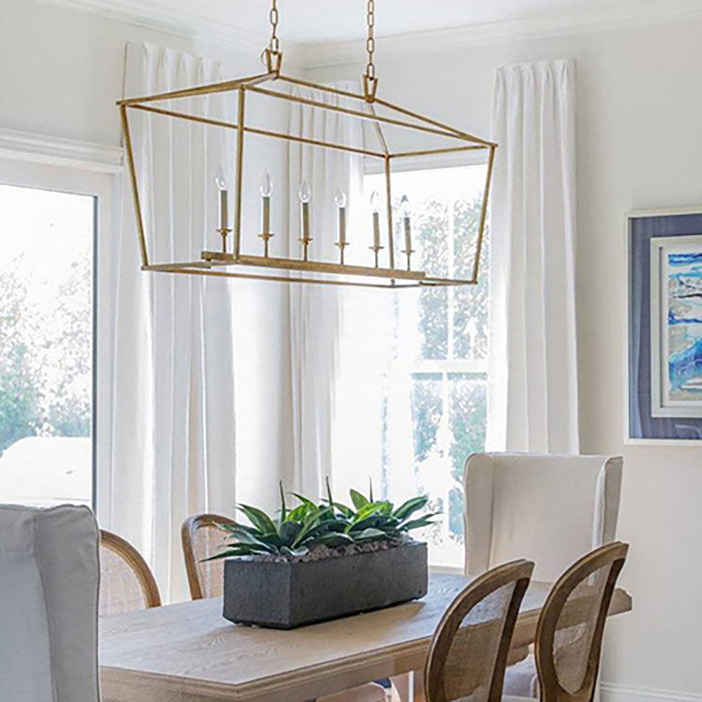 Elegant Ambience Vintage Metal LED Pendant Light