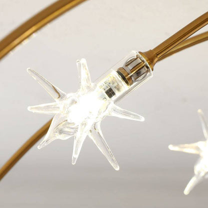 Modern Flush Mount Ceiling Light For Living Room Luma Orbit
