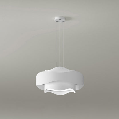 Ambient Glow Flower Pendant Light Art Deco