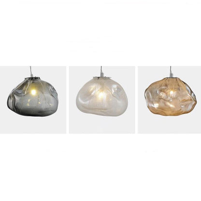 Ambient Glow Glass Globe Minimalist Pendant Light