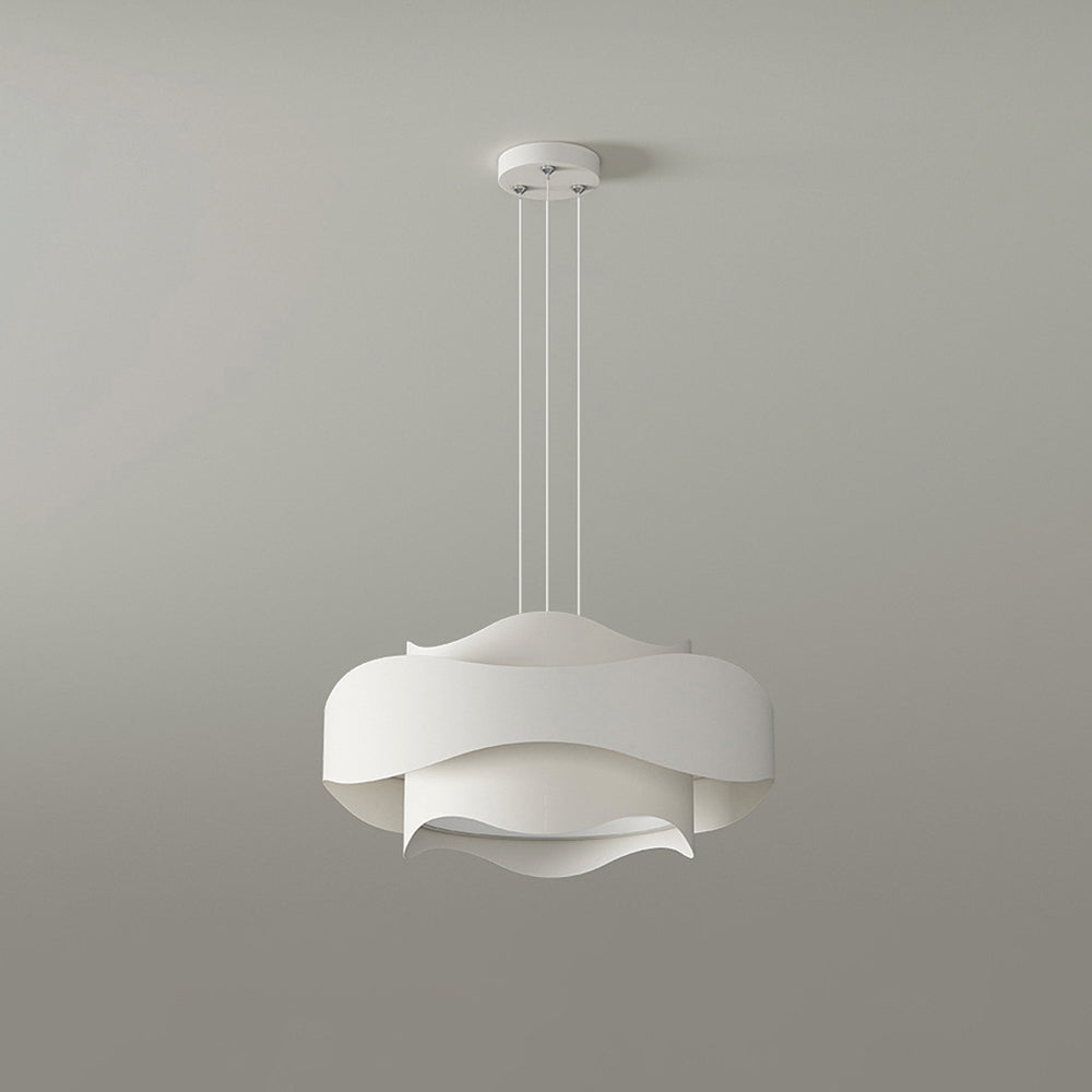 Ambient Glow Flower Pendant Light Art Deco