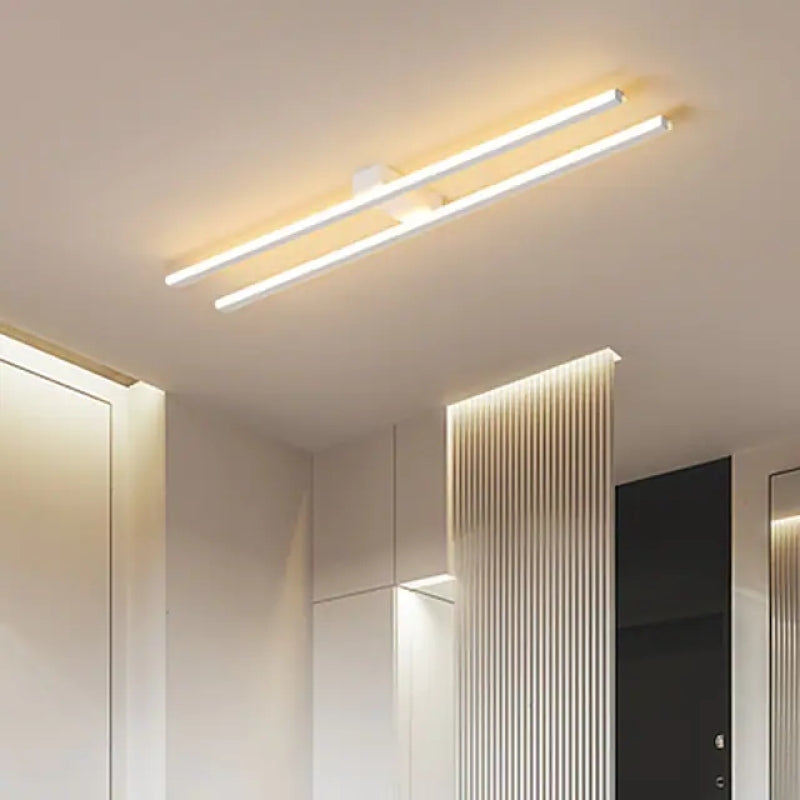 Twin LED Flush Mount Ceiling Light Nova Line