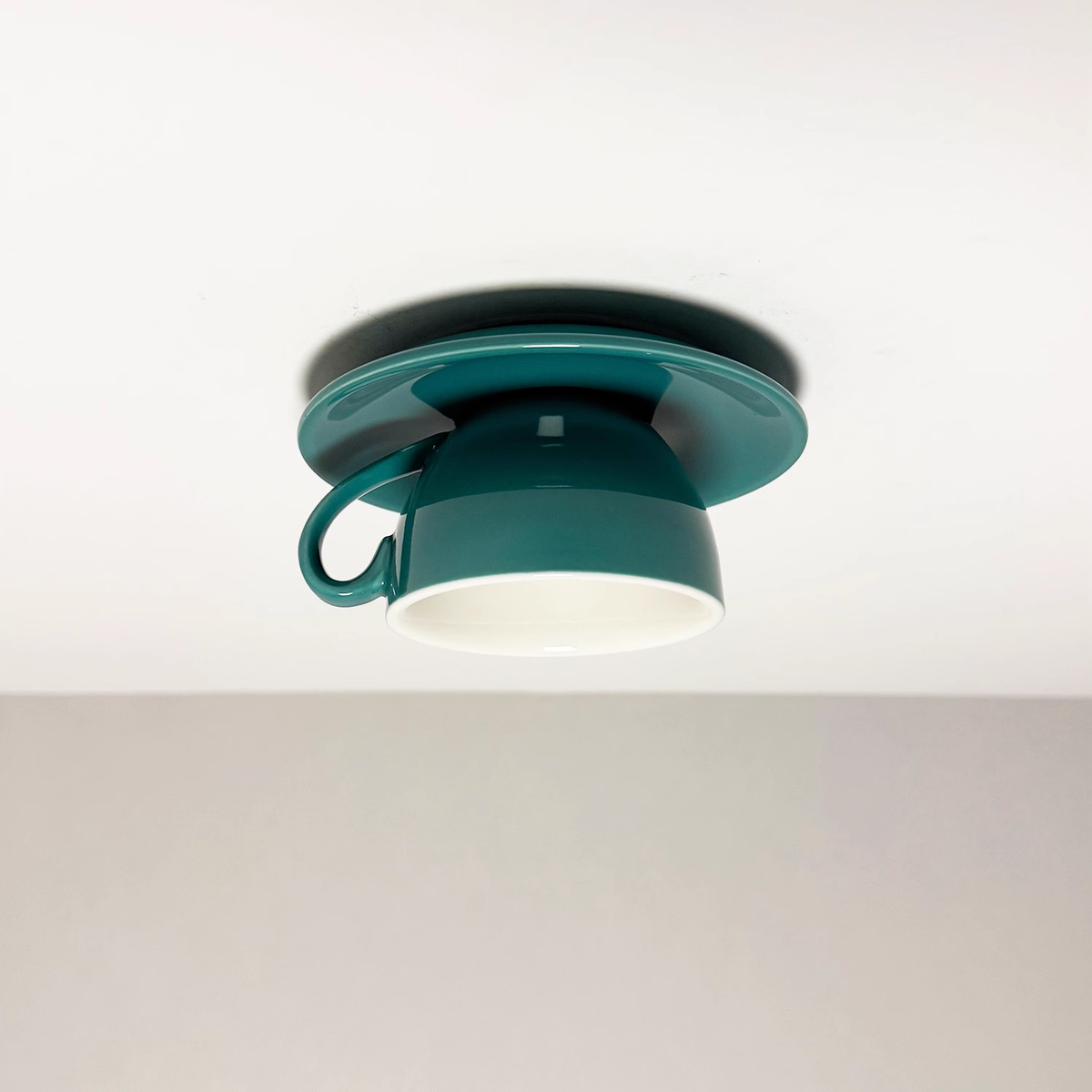 Bedroom And Living Rooms Flush Ceramic Ceiling Light Luna