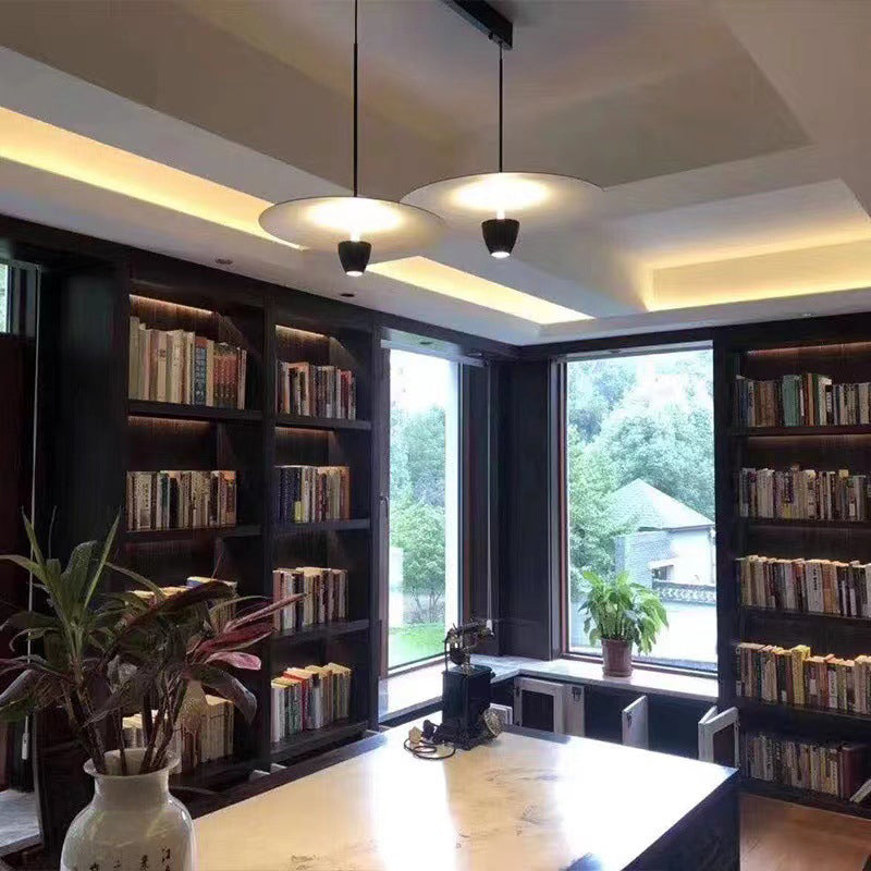 Black Nordic Cluster Pendant Light featuring Warm Glow