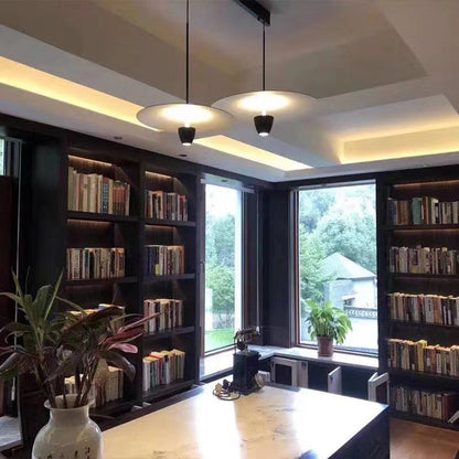 Black Nordic Cluster Pendant Light featuring Warm Glow
