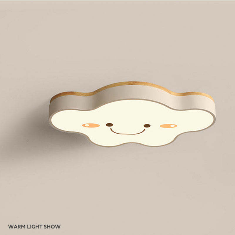 LED Ceiling Light Colourful Cloud For Kids Room