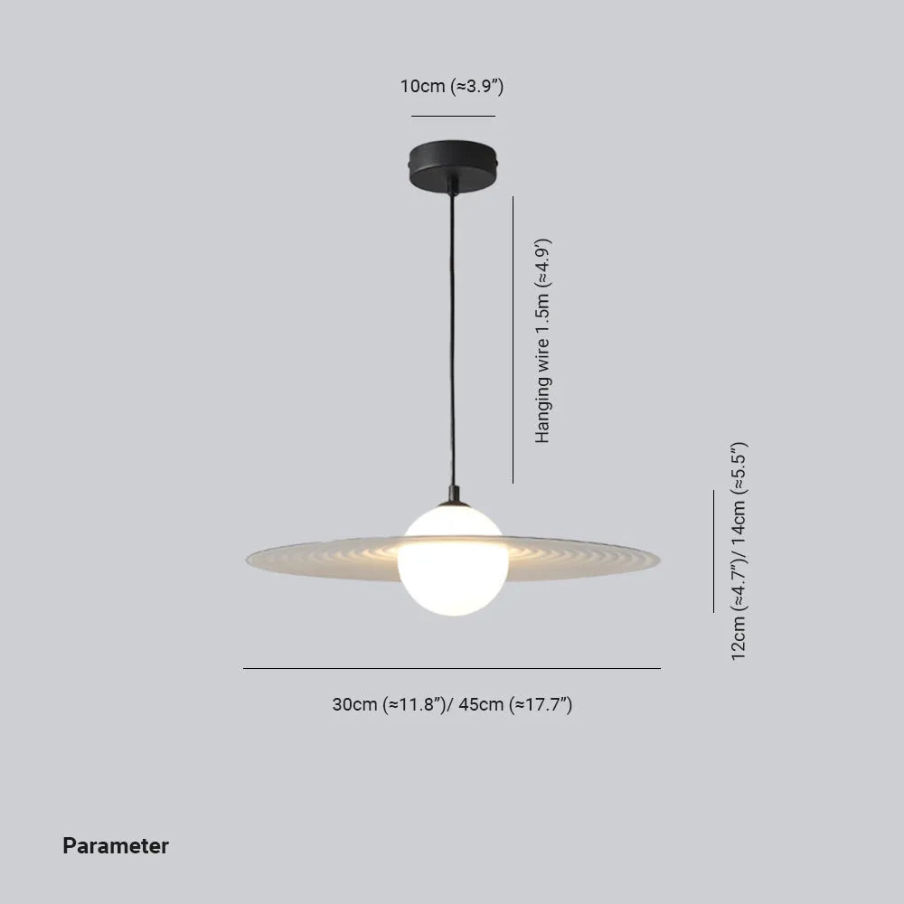 Ambient Glow Adds Two-Tone Star Ring Pendant Light