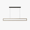 Black Metal Vertical Pendant Light Durable